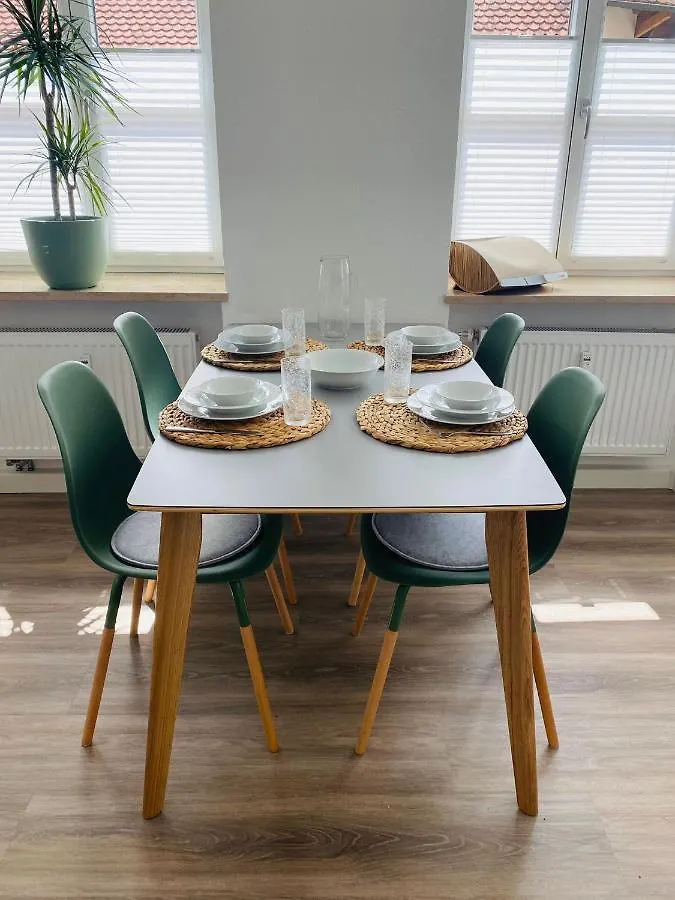 Apartment Trendy Appartement Im Zentrum Von Noerdlingen 50 Qm Germany